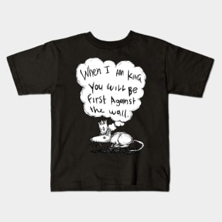 Paranoid Android  - Radiohead Illustrated lyrics. Kids T-Shirt